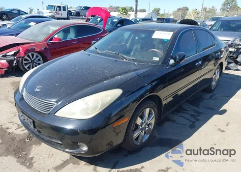 2005 Lexus Es 330 from USA, damaged, VIN JTHBA30G250023757